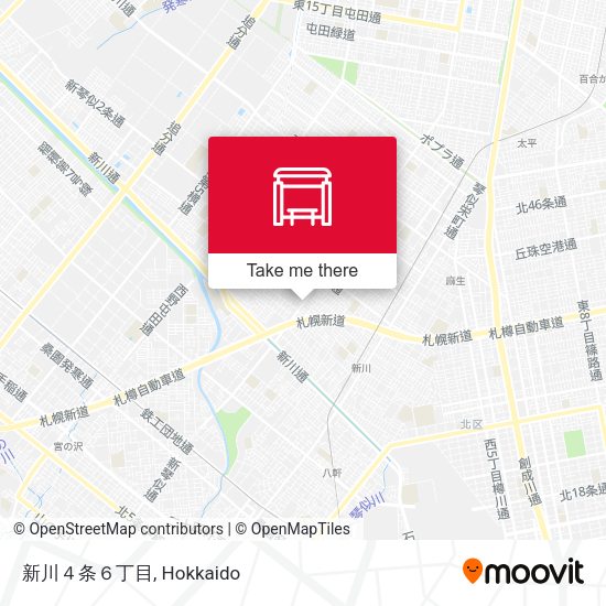 新川４条６丁目 map