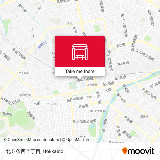 北５条西７丁目 map