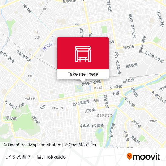 北５条西７丁目 map