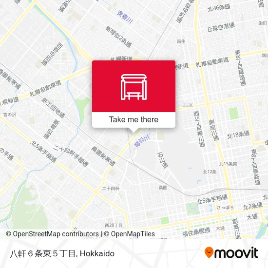 八軒６条東５丁目 map