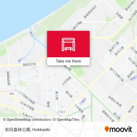 前田森林公園 map