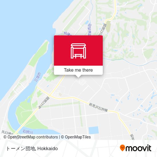 トーメン団地 map