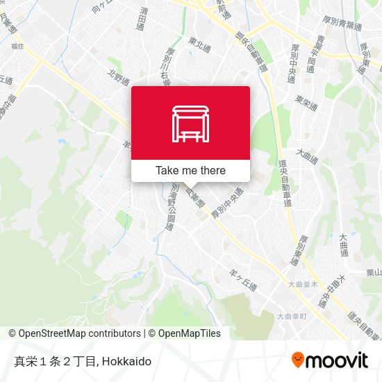 真栄１条２丁目 map
