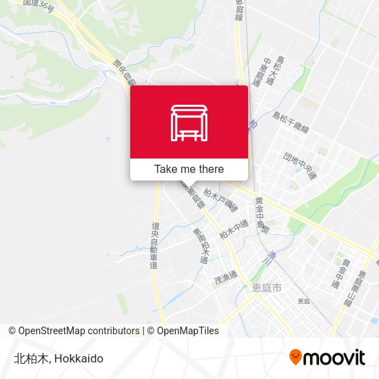 北柏木 map