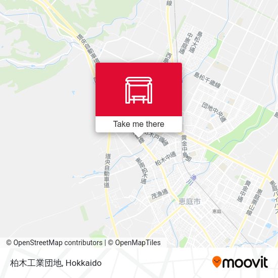 柏木工業団地 map