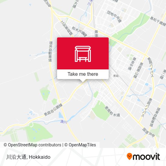 川沿大通 map