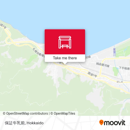 保証牛乳前 map