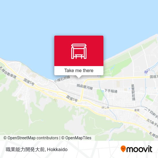 職業能力開発大前 map