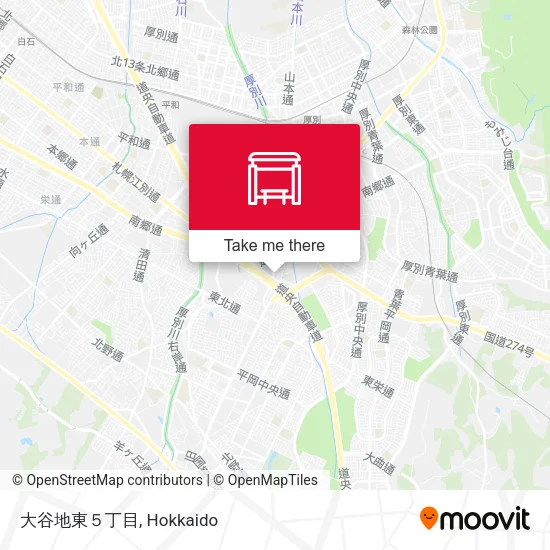 大谷地東５丁目 map