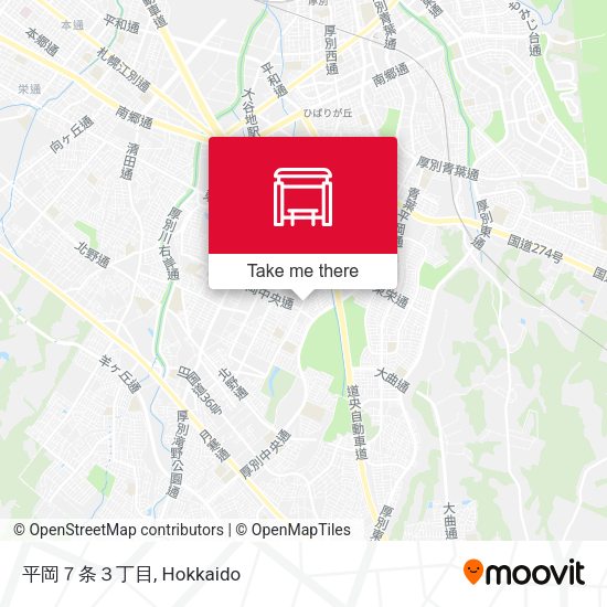 平岡７条３丁目 map