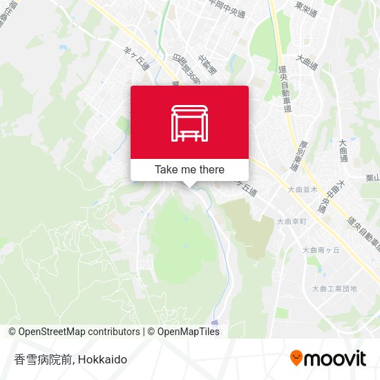 香雪病院前 map