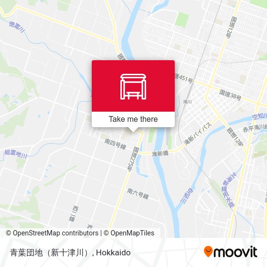 青葉団地（新十津川） map