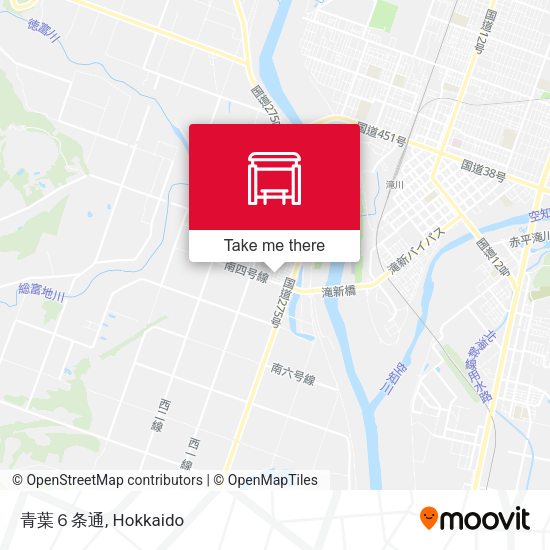 青葉６条通 map