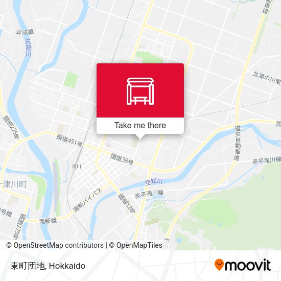 東町団地 map
