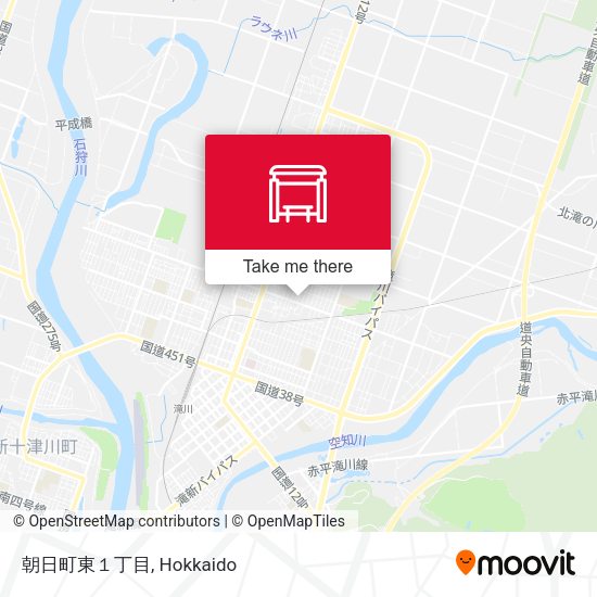 朝日町東１丁目 map