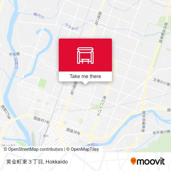 黄金町東３丁目 map