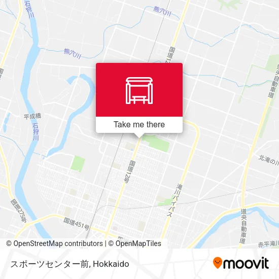 スポーツセンター前 map