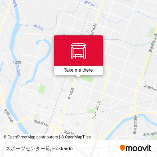スポーツセンター前 map