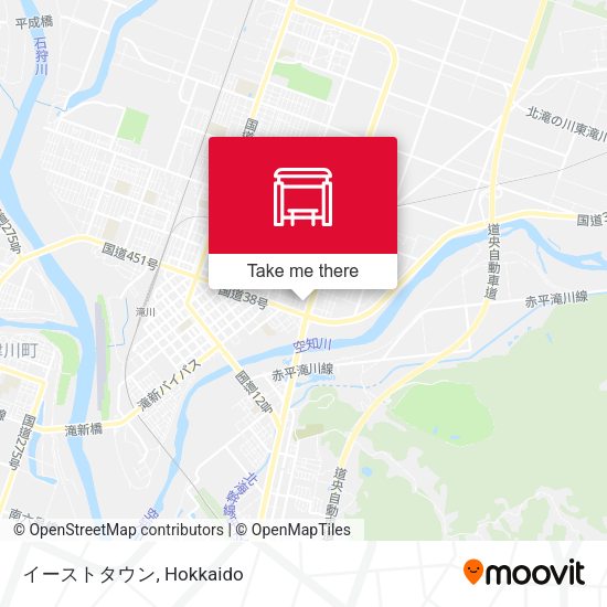 イーストタウン map
