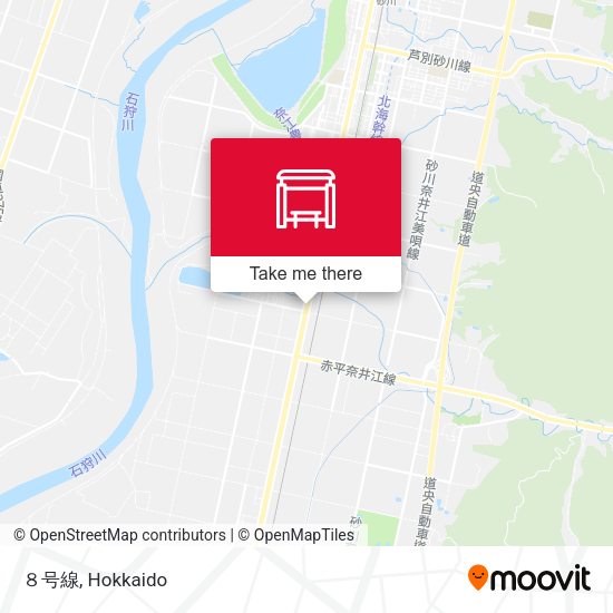 ８号線 map