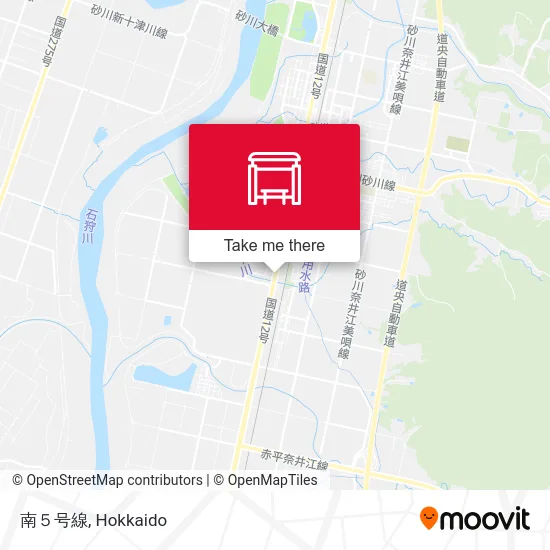 南５号線 map
