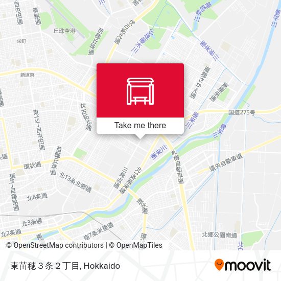 東苗穂３条２丁目 map