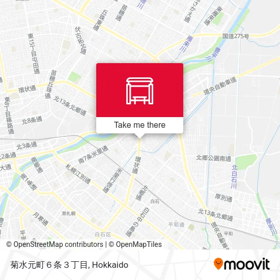 菊水元町６条３丁目 map