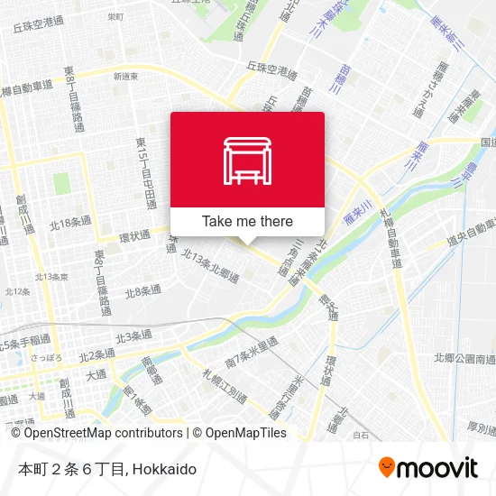 本町２条６丁目 map
