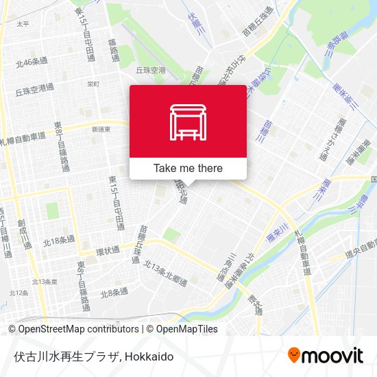伏古川水再生プラザ map