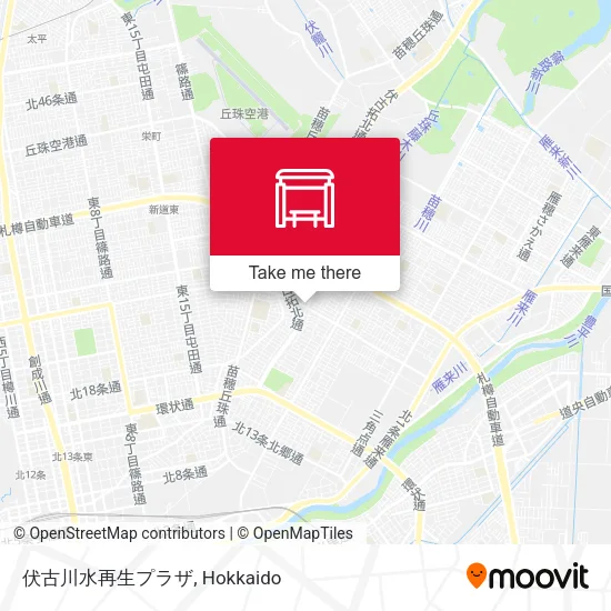 伏古川水再生プラザ map