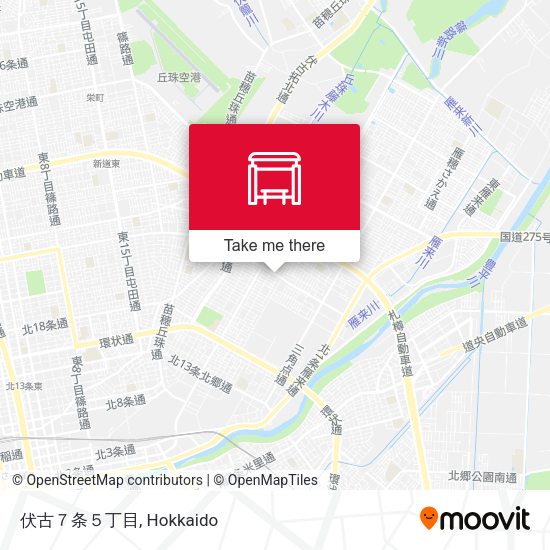 伏古７条５丁目 map