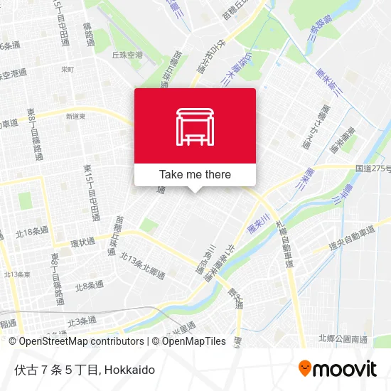 伏古７条５丁目 map