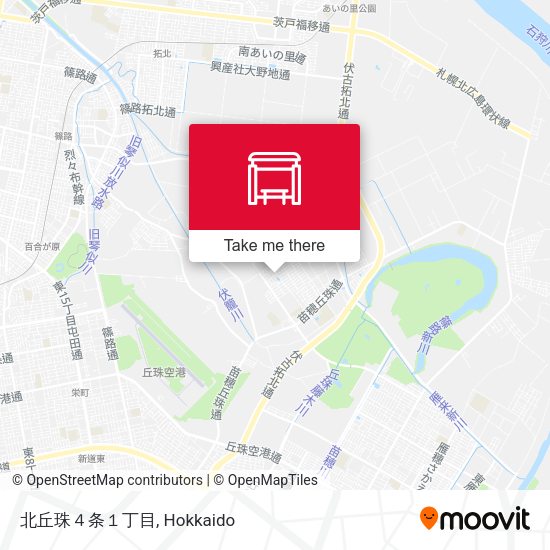 北丘珠４条１丁目 map