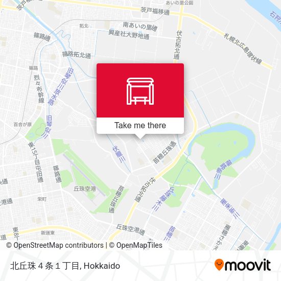 北丘珠４条１丁目 map