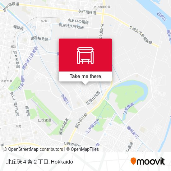 北丘珠４条２丁目 map