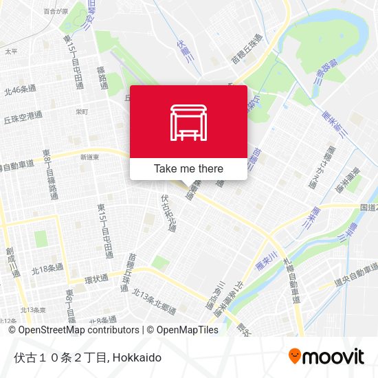 伏古１０条２丁目 map