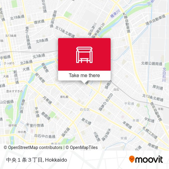 中央１条３丁目 map