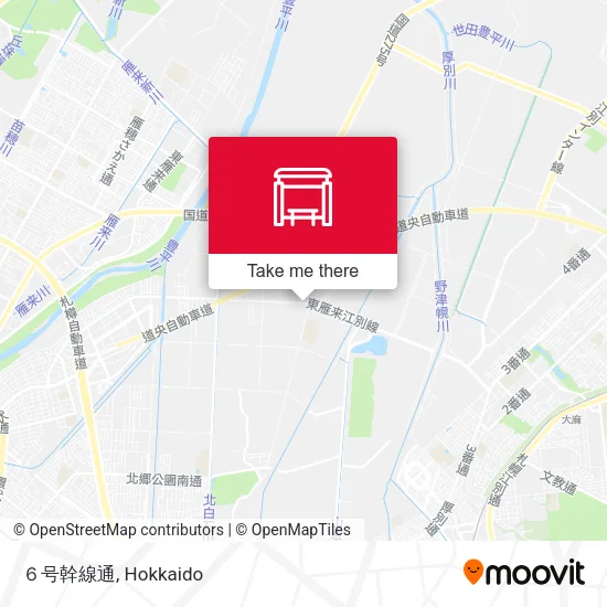 ６号幹線通 map