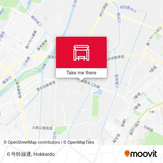 ６号幹線通 map