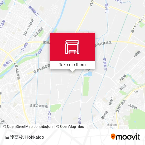 白陵高校 map
