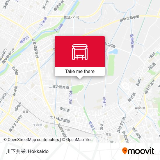 川下共栄 map