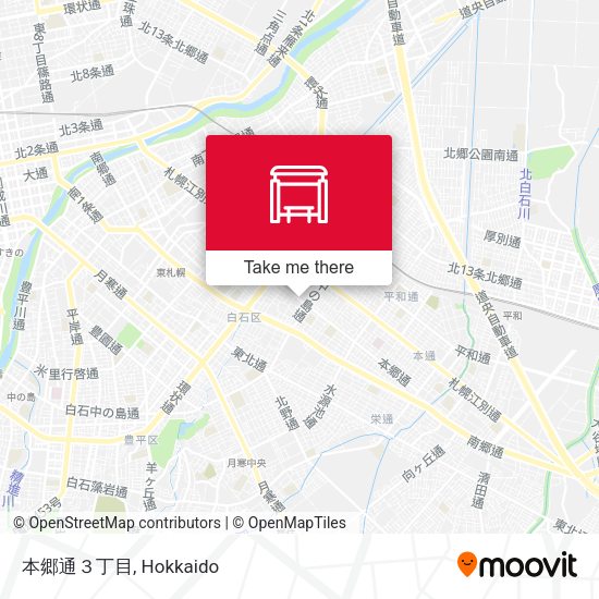 本郷通３丁目 map