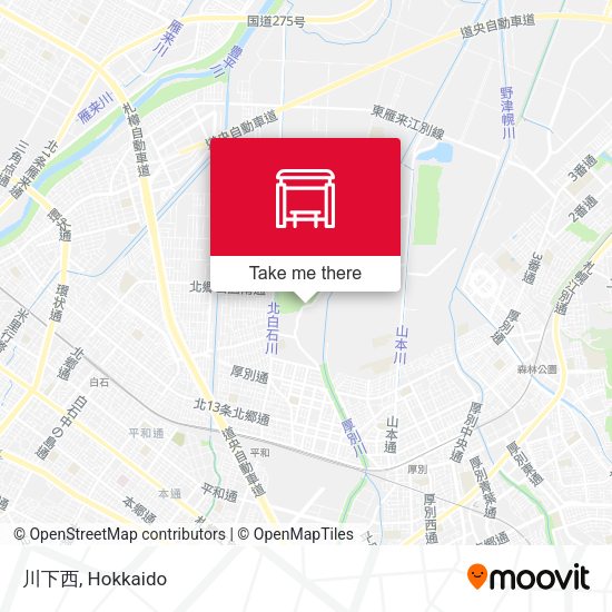 川下西 map