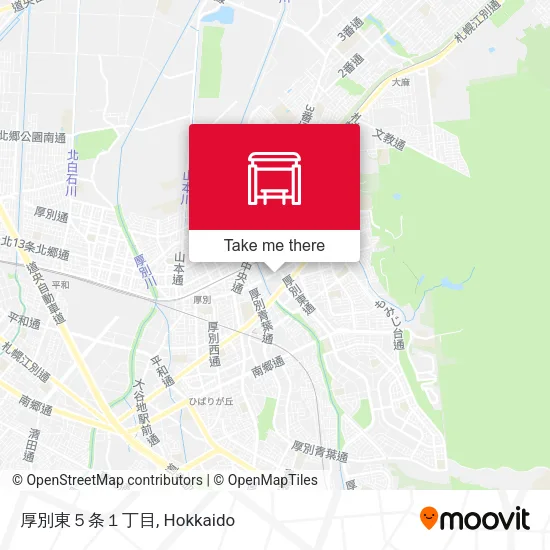 厚別東５条１丁目 map
