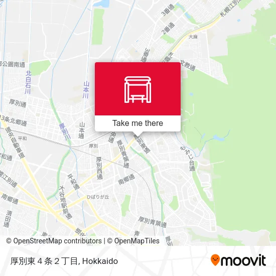厚別東４条２丁目 map