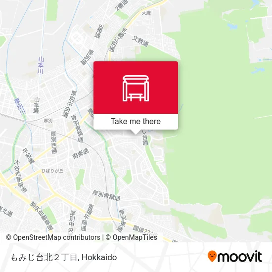 もみじ台北２丁目 map