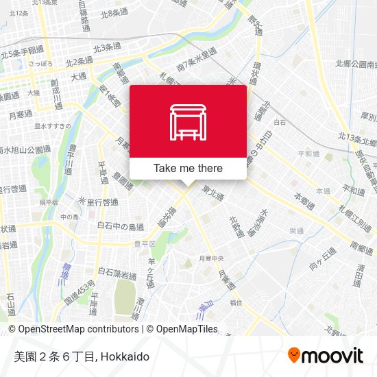 美園２条６丁目 map