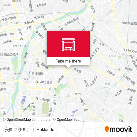 美園２条６丁目 map