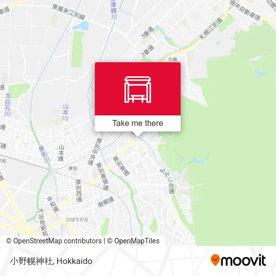 小野幌神社 map