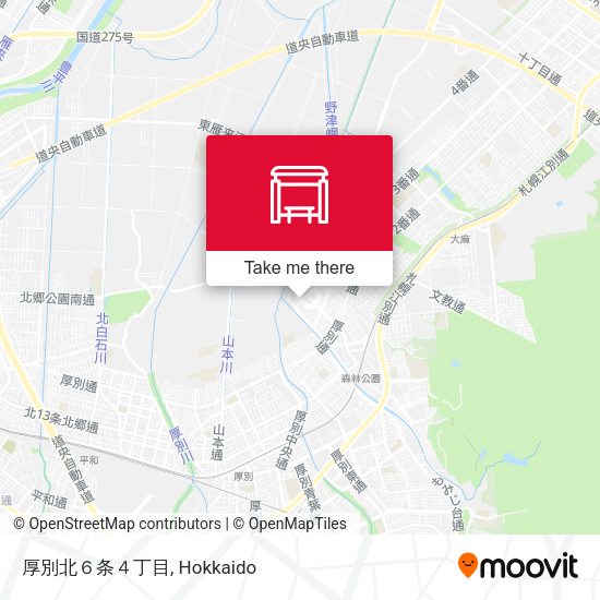 厚別北６条４丁目 map